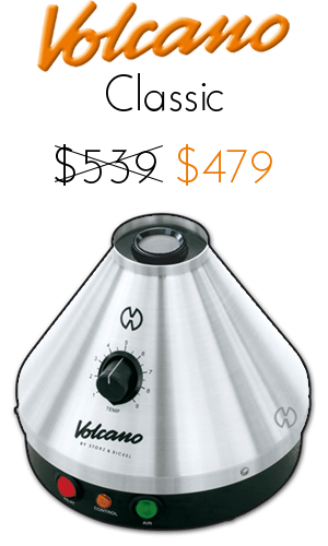 Volcano Classic price drop from $539 to $479