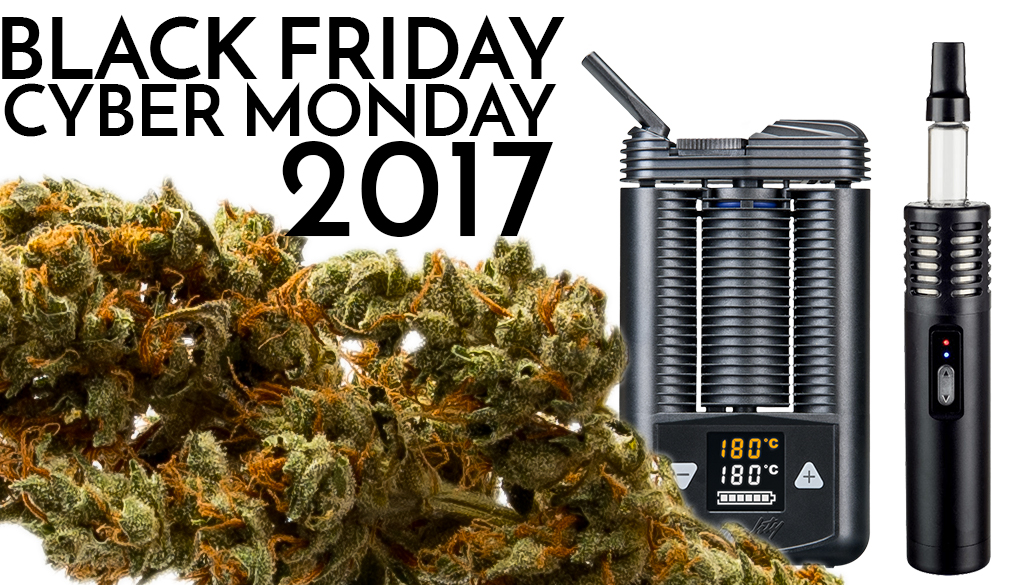 Black Friday / Cyber Monday Vaporizer Sales 2017