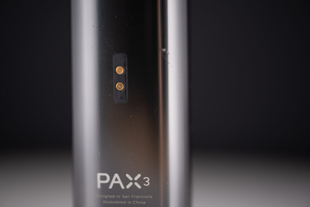 Pax 3 charging port