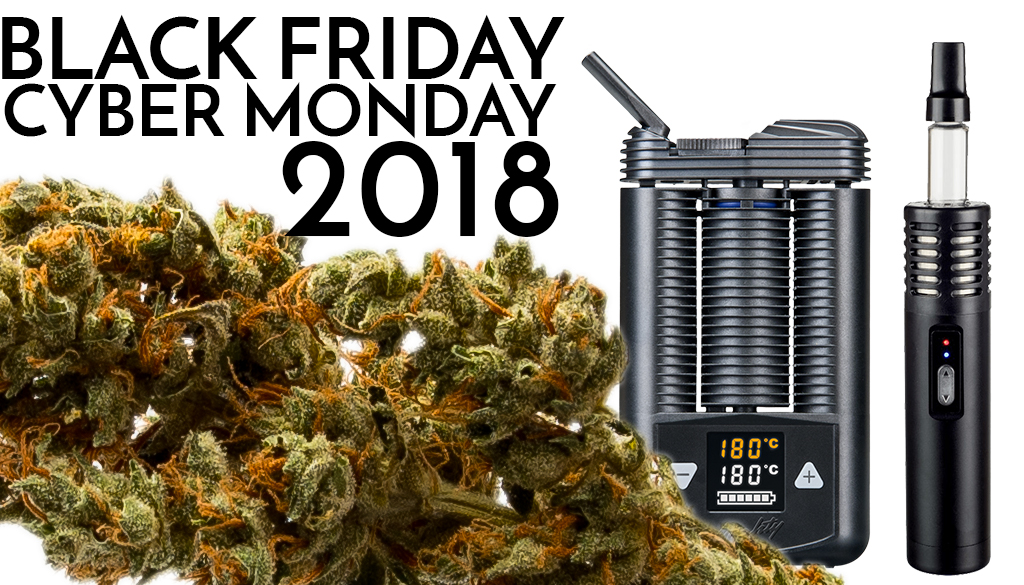 Black Friday / Cyber Monday Vaporizer Sales 2018